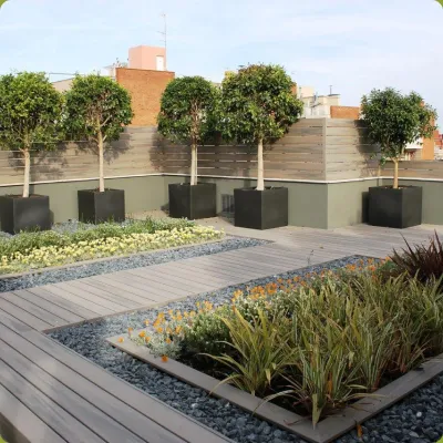 Diseño de terrazas verdes